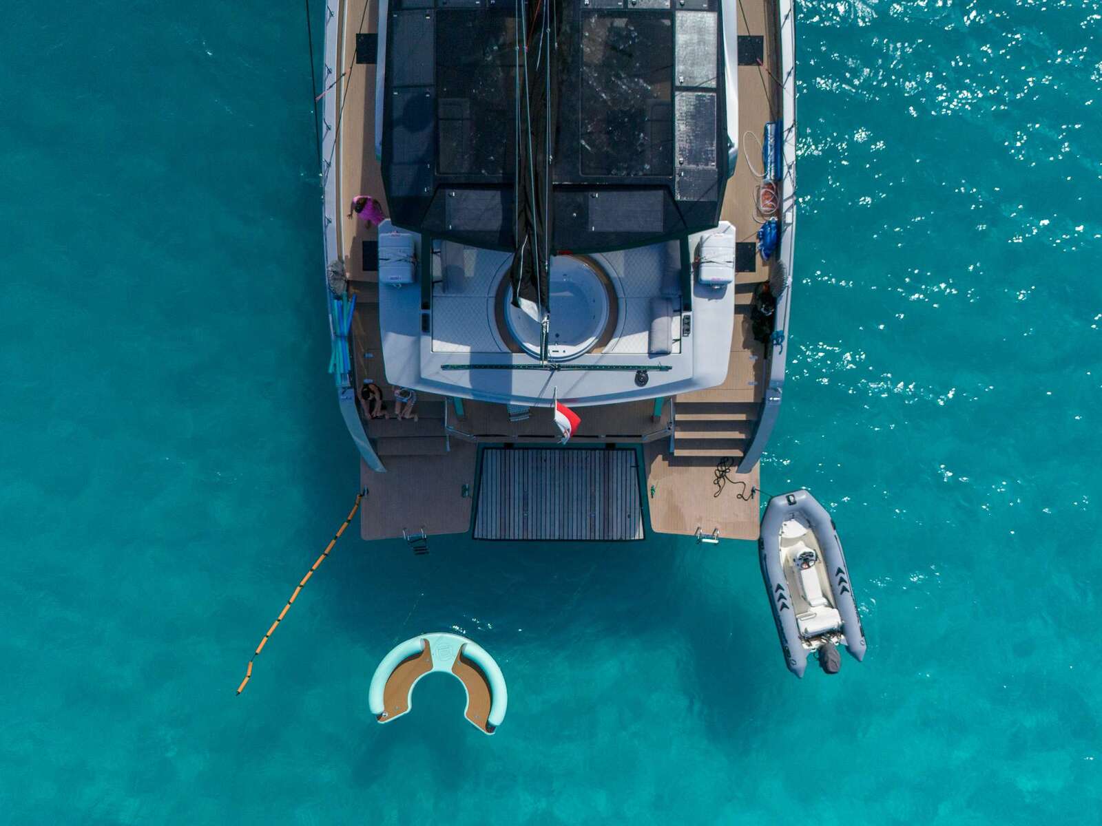 A Day in the Life on a Luxury Yacht Charter 